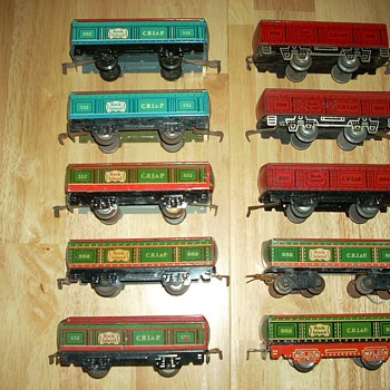 MarX Tin Litho 552 Gondola Variations