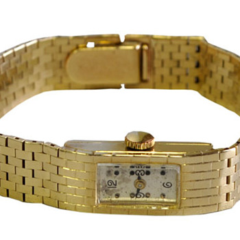 Gold wristwatch - Wristwatches
