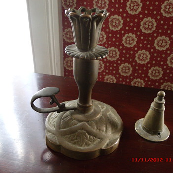 My favorite brass candle holder I found in thrift shop 