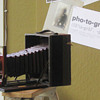 Old Wollensak Wooden Camera with Bellows