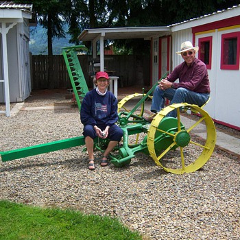 This is my John Deere mower Big No 4 - Tractors