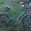 antique folding bicycle