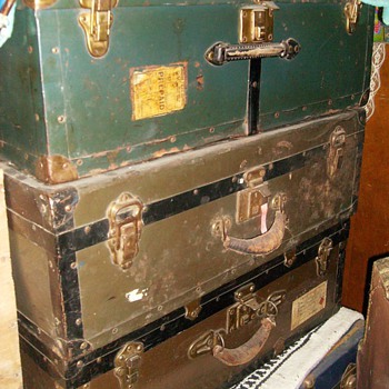How I store some things -- Use my Trunks - Furniture