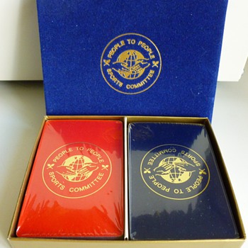 Looking for information...please...People to People Bridge Cards - Cards