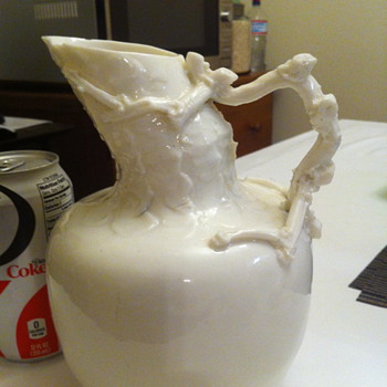 I think this is Ott & Brewer Belleek - Art Pottery