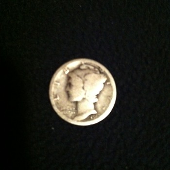 1917 Mercury Head Dime - US Coins