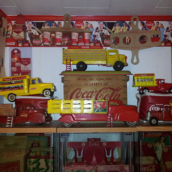 Coca-Cola Toy Trucks - Coca-Cola