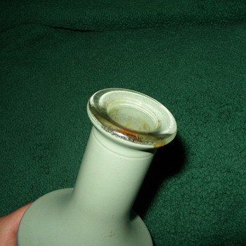 Green Griffin in Sheilds Liquor Bottle (Info Needed) - Bottles