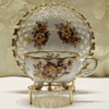 Small 3-Footed Cup & Saucer