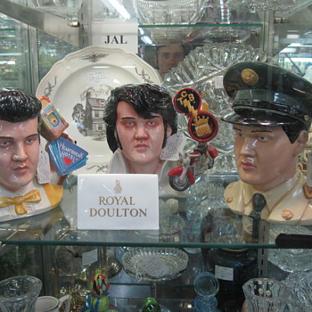 Elvis Busts Sighted at Mad Hatter Antiques - Music