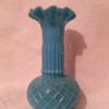 Victorian Blue Milk Glass - French (Portieux) 1890's?