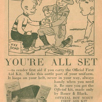 1932 Boy Scout First-Aid Kit Advertisement 1