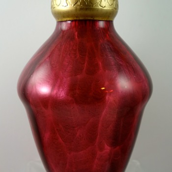 Loetz Ausführung 124 (rot), PN II-6377, DEK 110, ca. 1909 - Art Glass