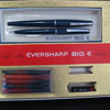 Eversharp Big E Writing set. Has six color ink cartages. Not sure how old it is. Never been used. Still in the box.