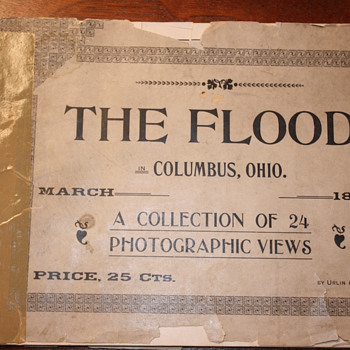 "The Flood" Columbus Oh. March 1898 Photographic Views