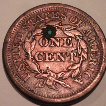 1851 Large cent - US Coins