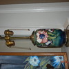 Moorcroft art pottery lamp with early paper decal, when was it made?