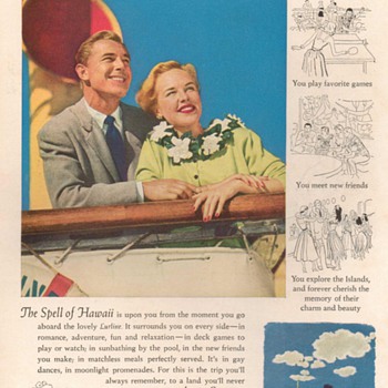 1951 - Matson Lurline Advertisement