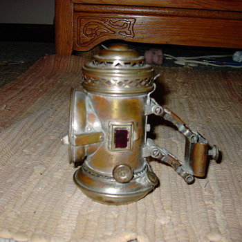 1896 bicycle lamp manhattan brass co  - Lamps