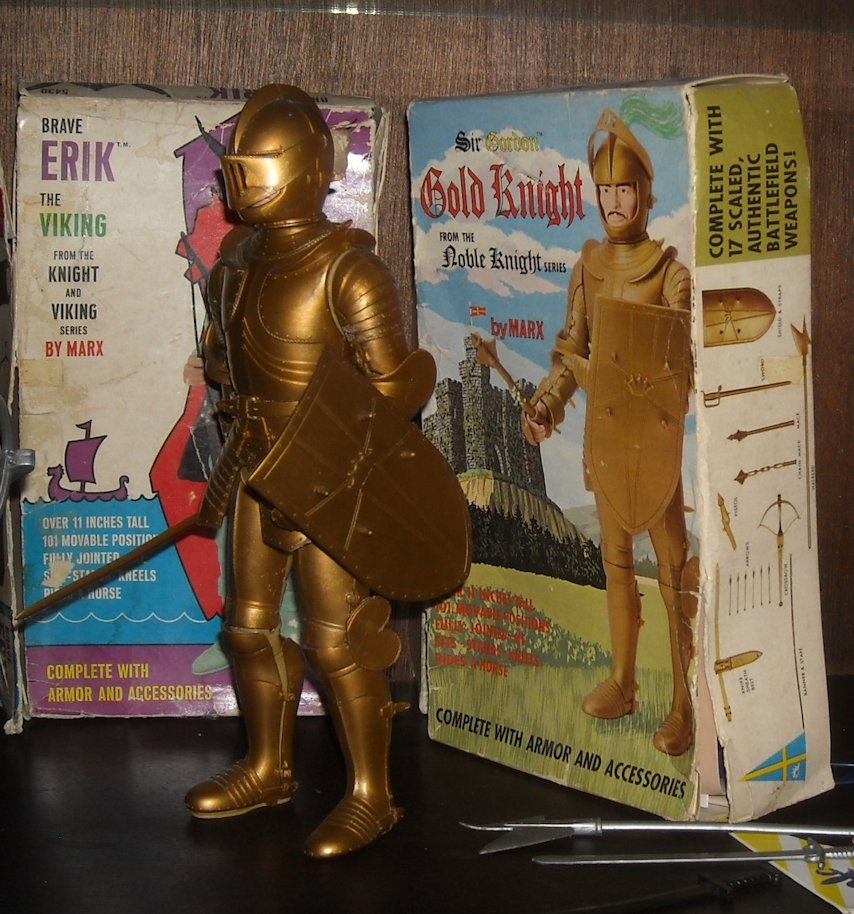 Marx Noble Knight Sir Gordon The Gold Knight Collectors Weekly