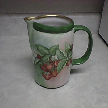 MC COY STRAWBERRY PITCHER