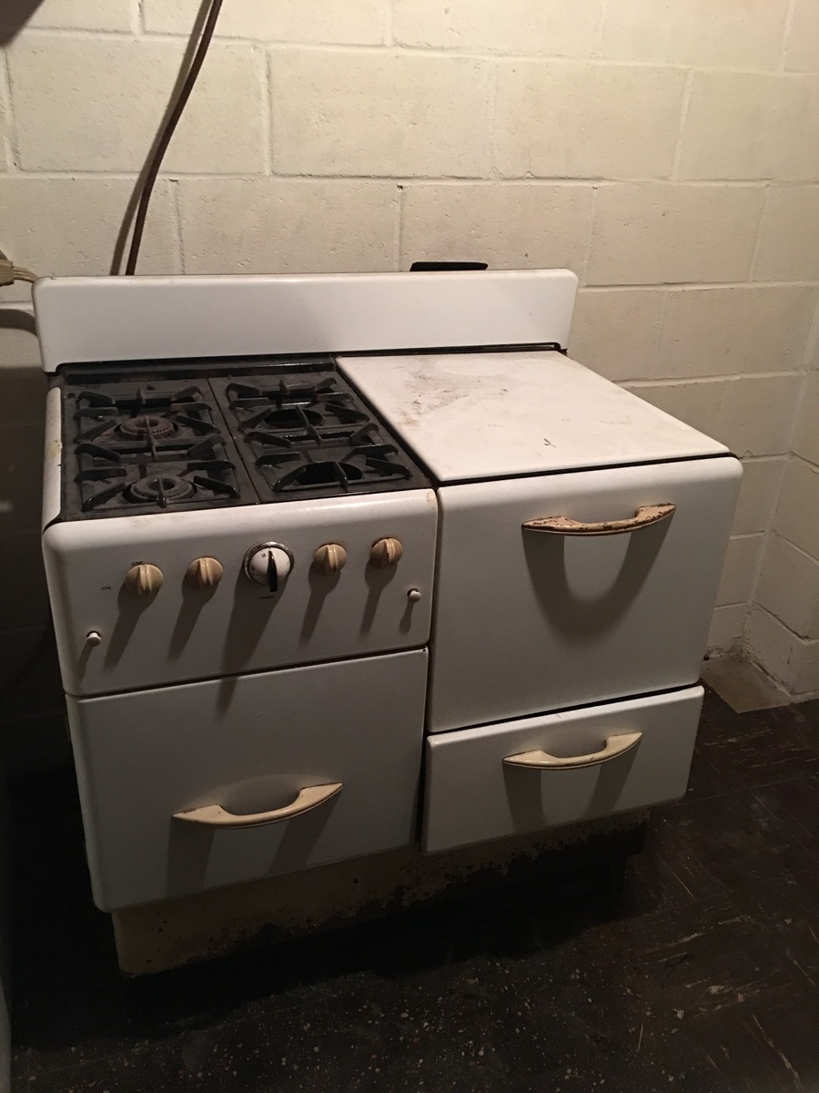 Orbon stove found in basement of house we bought Collectors Weekly