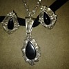 STERLING NECKLACE & EARRINGS SET