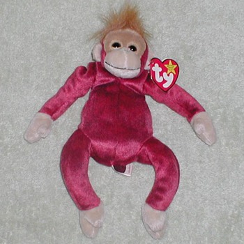 1999 TY Beanie Baby "Schweethart" Monkey