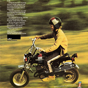 "I Can Truely Say I Owned A New Harley During the 1970s Mini-Bike Era!" - Motorcycles