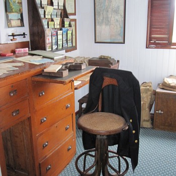 SS Ticonderoga Purser's office - Shelburne Museum