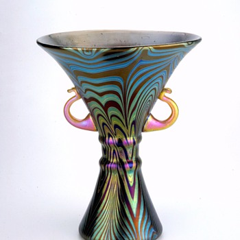 Loetz Phänomen Genre 7993, circa 1900, form # 323 - Art Glass