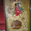 Vintage 1933 Blatz Old Heidelburg beer sign  plaster cast