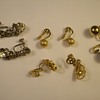 More Vintage Costume Jewelry "Earrings, Pin & Bracelet