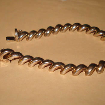 SAN MARCOS MACARONI  925 ITALY BRACELET. - Fine Jewelry
