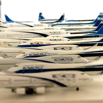 My 1:400 model collection - Advertising