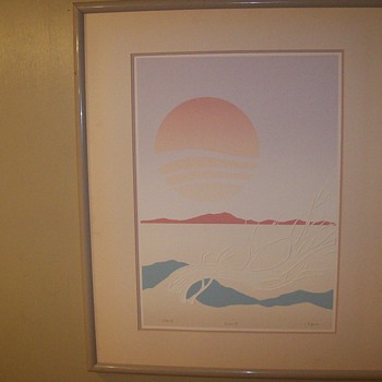 My favorite Poster or Print Titled Lunar II 