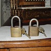 Best Lock Padlocks...Chevrolet and Ford Logos...With Keys