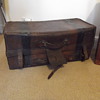 old travel trunk