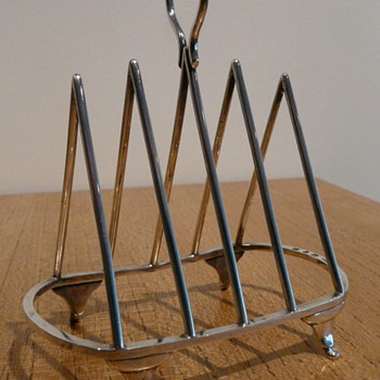 Two Triangular Toast Racks