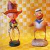 Vintage Folk Figurines