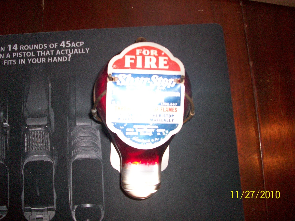 Glass Bulb Fire Extinguisher Collectors Weekly