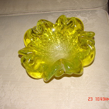 A Murano Ash Tray???
