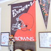 My Cleveland Browns Corner Deep In The Heart of Texas!