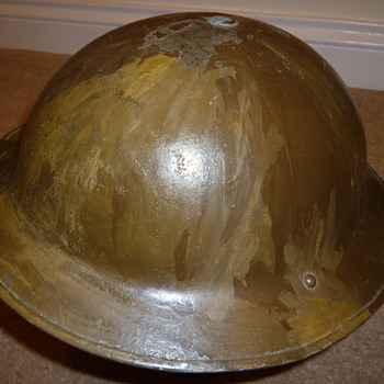 British WW11 Cammo helmet - Military and Wartime