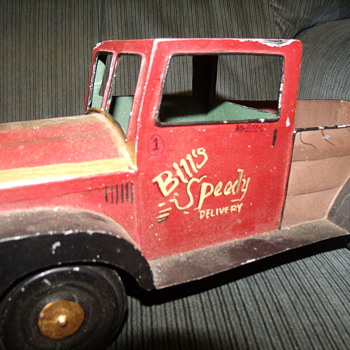 Old Tin Truck found at yard sell - Model Cars