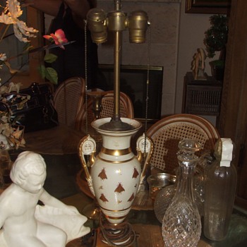 Antique French BEE Lamp???