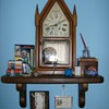Vintage New England Clock Co. Steeple Clock