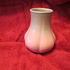 Rookwood vase, molded design under a pink matt glaze
