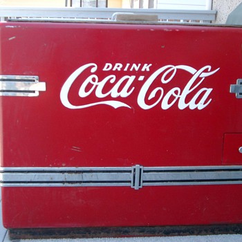 Coca Cola Chest Cooler.