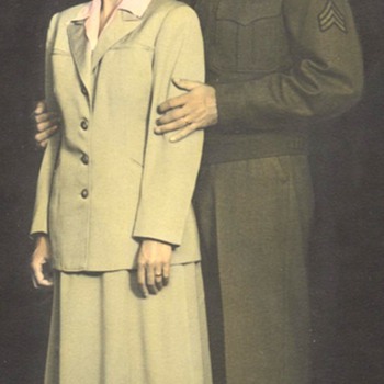 WWII Couple - Military and Wartime